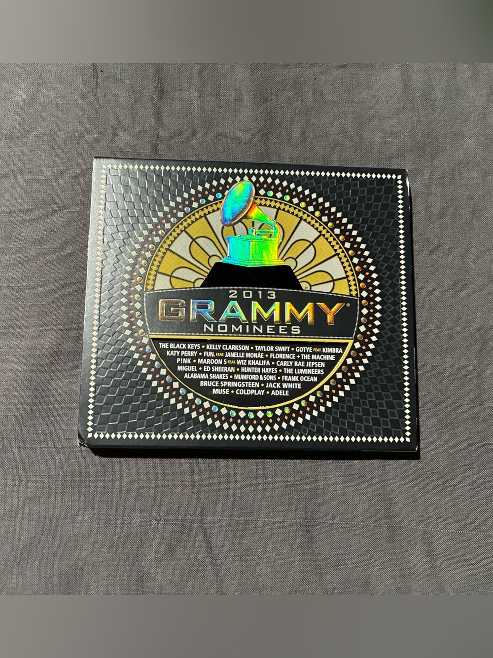2013 Grammy Nominees CD Box Set - Black & Gold Packaging